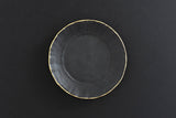 ◆Teppei Terada - KUROgane PLATE WITH RIM 180 (Gift Set of 2)