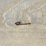 浮様 丸盆 300 鎹付 鼠