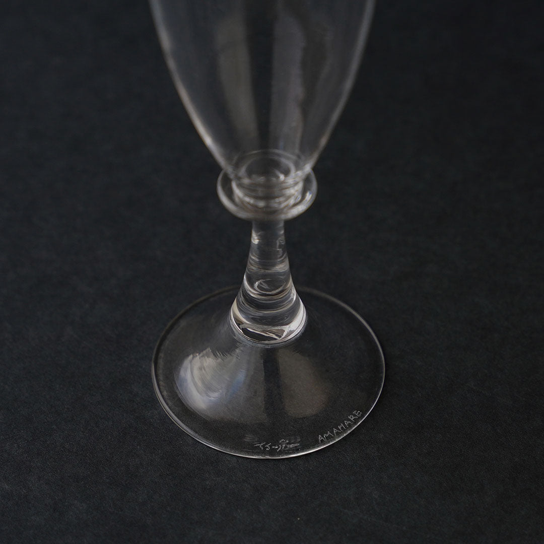 Takeshi Tsujino×Amahare - Champagne Glass "Rain"