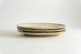 Miyagi Pottery Oval S White Glaze