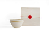 ◆Yuichi Murakami - Celadon Bowl "Makai" (Gift Set of 2, Light Beige, Small)
