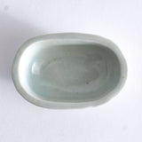 ◆Yazaemon Kiln - Small Oval Plates, Old White Porcelain (Gift Set of 4)