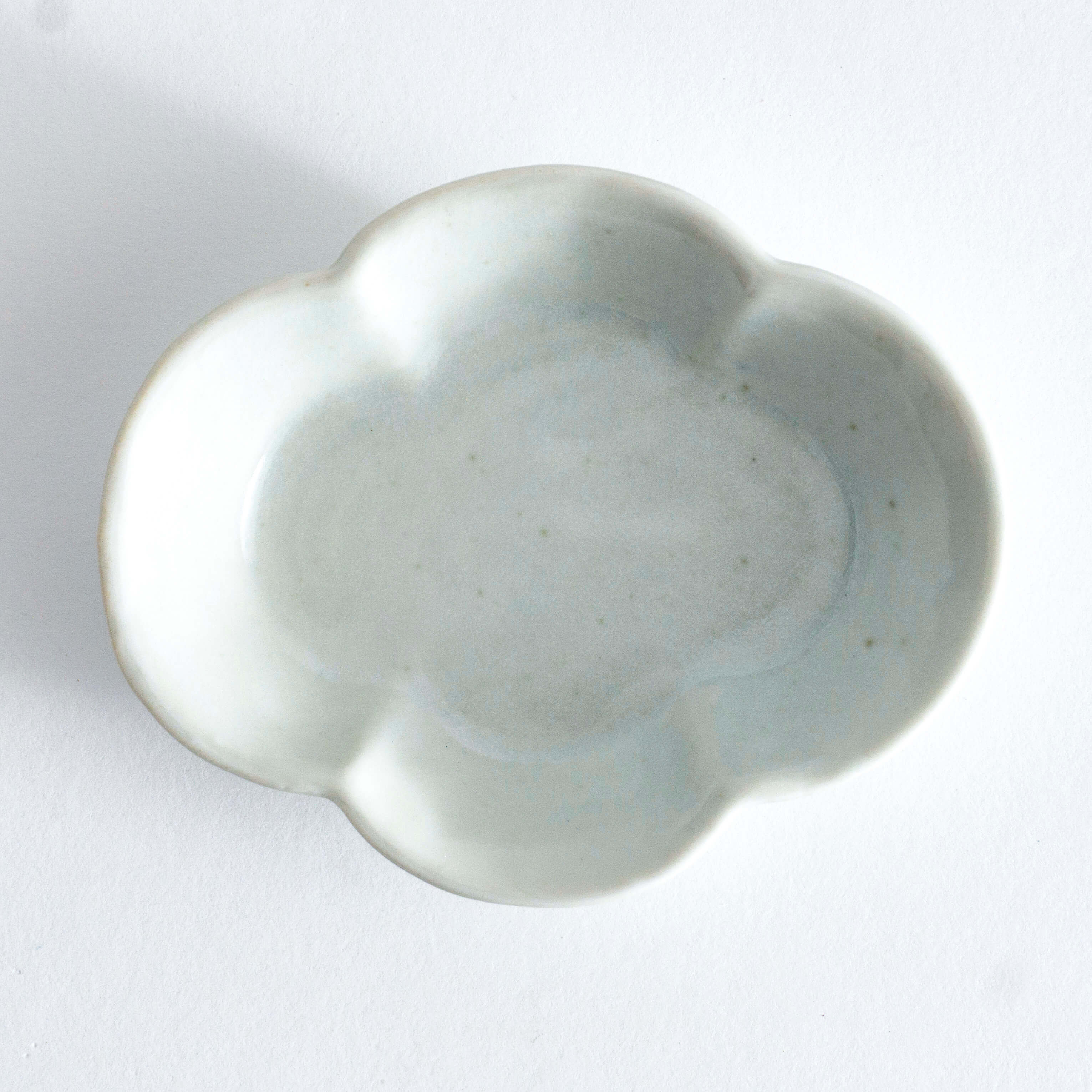 ◆Yazaemon Kiln - Small Mamebachi Bowls, Old White Porcelain (Gift Set of 4)