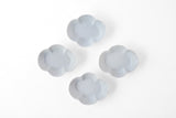◆Yazaemon Kiln - Small Mamebachi Bowls, Old White Porcelain (Gift Set of 4)