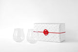 ◆Usuhari Glass - Burgundy (Gift Set of 2)