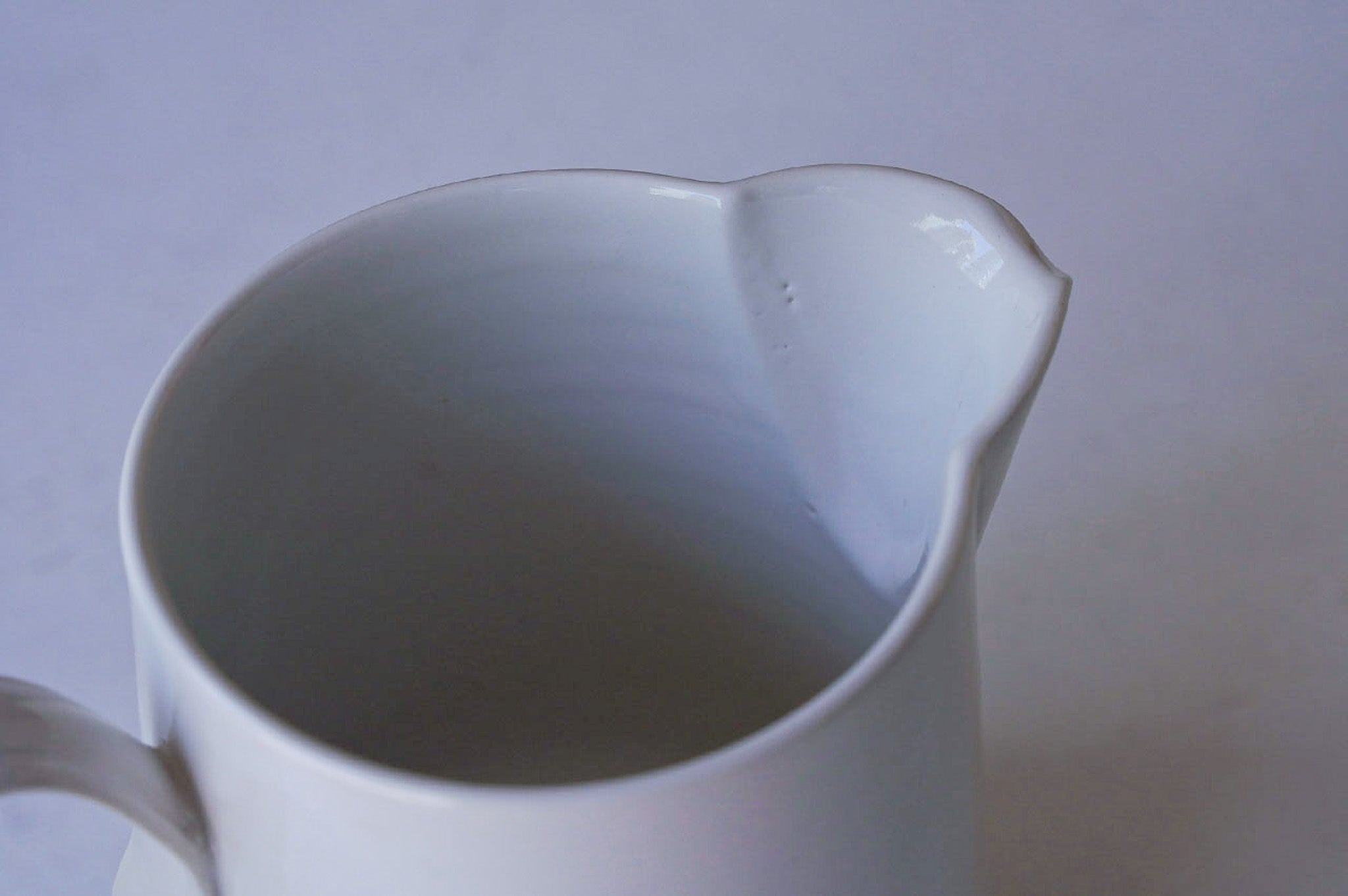 Tatsuya Hattori White Glaze Pitcher