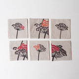 Bingata Nawachou Coaster Fennel Bingata