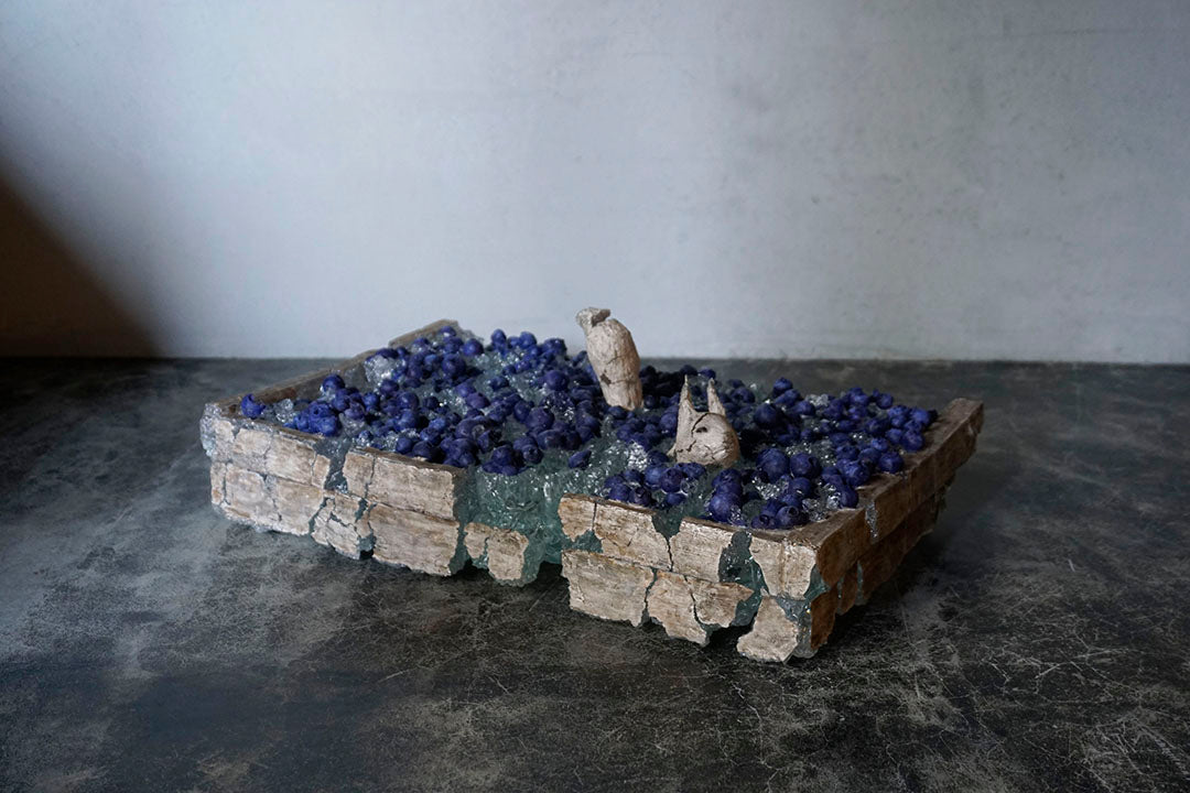 Marina Yonetsu Blue Fruit and Squirrel
