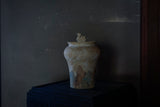 ●25-IM28 Painted Grayware Jar – Camel