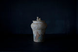 ●25-IM28 Painted Grayware Jar – Camel