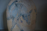 ●25-IM31 Large Painted Grayware Jar – Pegasus