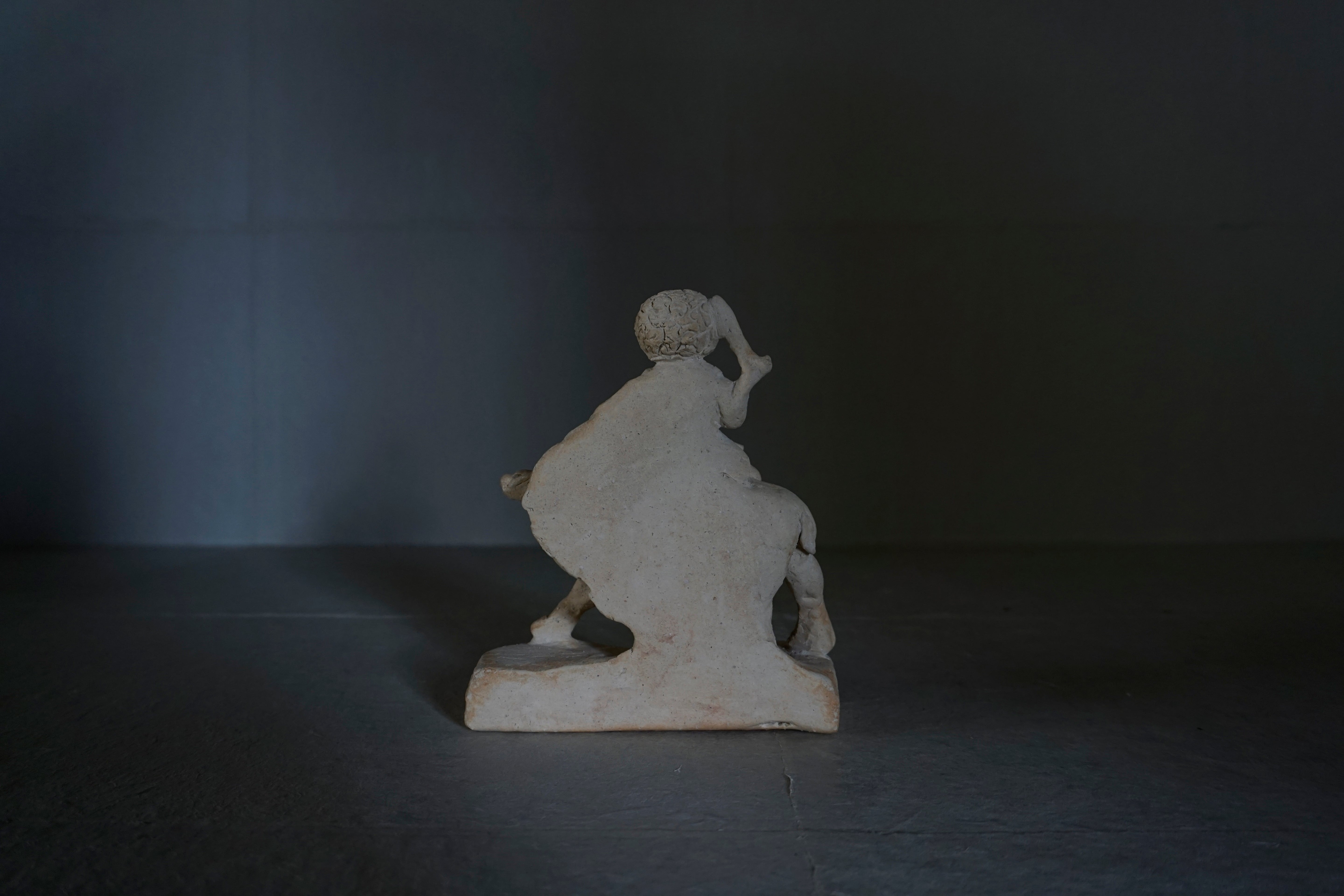 ●25-IM63 Ceramic Figurine – Camel & Rider