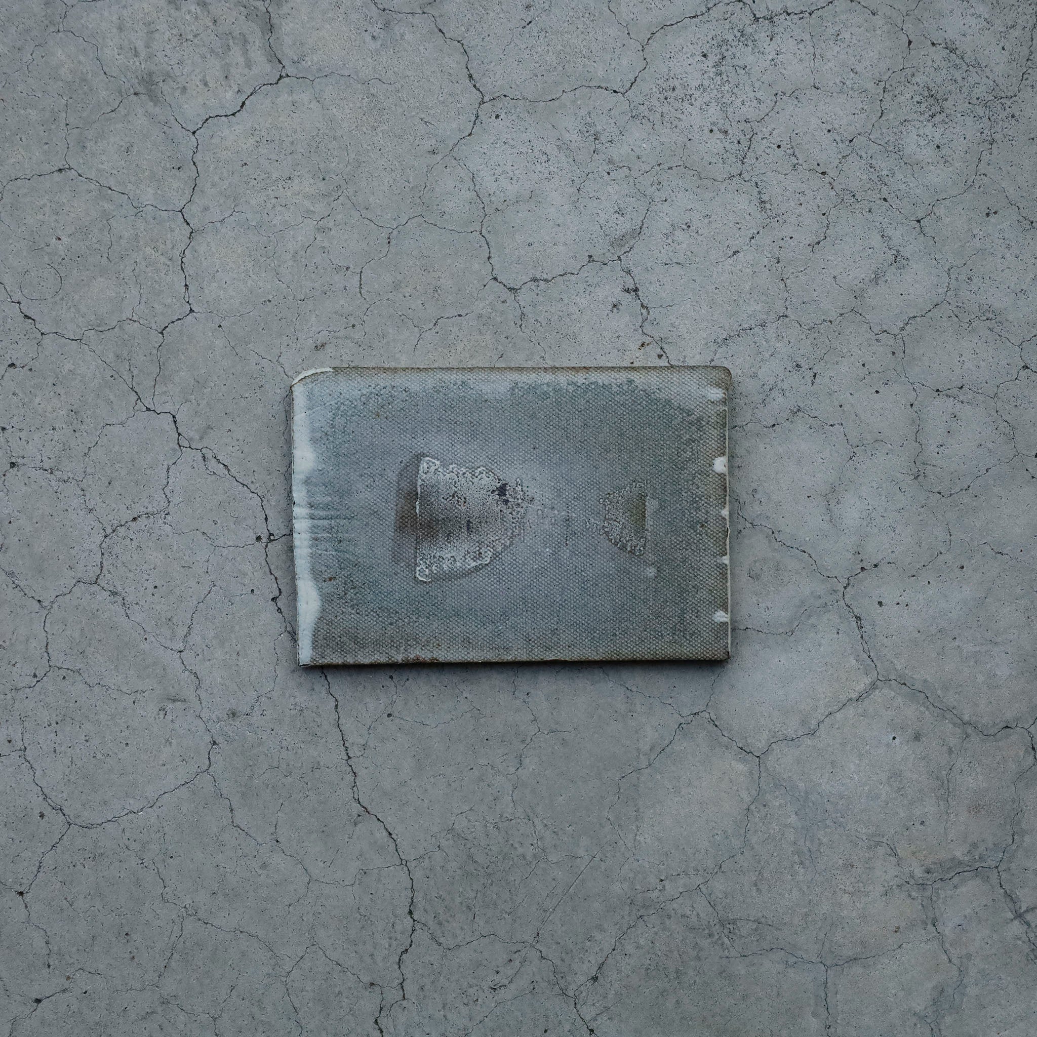 Etsuji Noguchi / White Rust, Ceramic Tray (Postcard Size) B