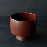 26-AS-25 Takaashi-wan (High-footed Small Bowl) – Red