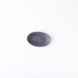 Miyagi Pottery Oval S Black Glaze