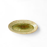 Miyagi Pottery Oval M Ash Glaze