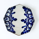 Toubou Makiya Octagonal Plate 21cm Arabesque