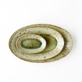 Miyagi Pottery Oval L Ash Glaze