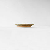 Miyagi Pottery Octangular Plate M Ash Glaze
