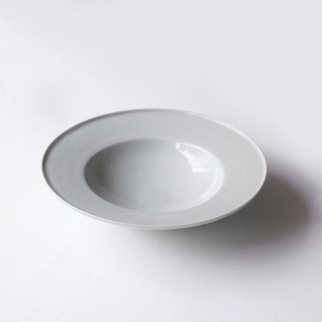 Miyuki Koizumi Rim Bowl White 21cm