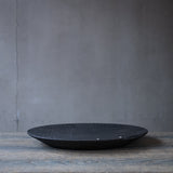 ●25-SD11丸皿 銀鎹 280 黒