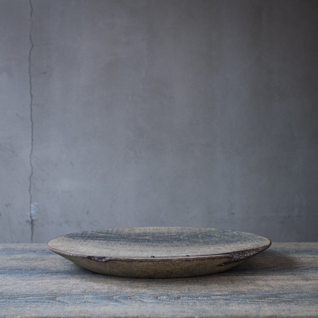 ●25-SD9丸皿 銀鎹 280 鼠