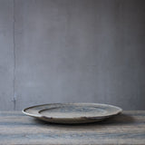 ●25-SD5リム皿 銀鎹 280 鼠