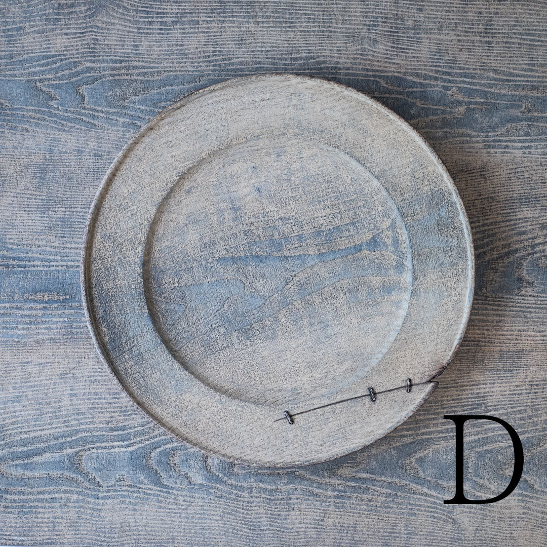 ●25-SD5リム皿 銀鎹 280 鼠