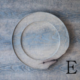 ●25-SD5リム皿 銀鎹 280 鼠