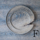 ●25-SD5リム皿 銀鎹 280 鼠