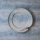 ●25-SD4リム皿 銀鎹 240 鼠