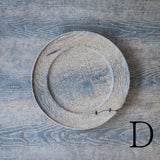 ●25-SD4リム皿 銀鎹 240 鼠