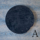 ●25-SD11丸皿 銀鎹 280 黒