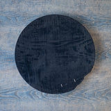 ●25-SD11丸皿 銀鎹 280 黒