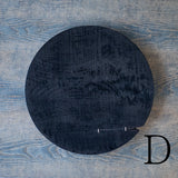 ●25-SD11丸皿 銀鎹 280 黒