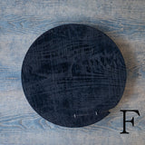 ●25-SD11丸皿 銀鎹 280 黒