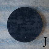 ●25-SD11丸皿 銀鎹 280 黒