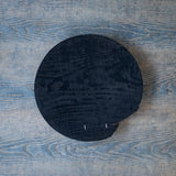 ●25-SD10丸皿 銀鎹 240 黒