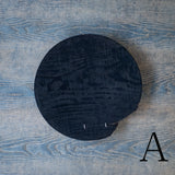 ●25-SD10丸皿 銀鎹 240 黒