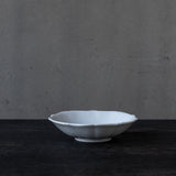 ●25-YM-43 White Porcelain Saucer