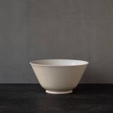 ●25-YM-84 Light beige Celadon Bowl L
