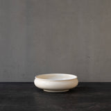 ●25-YM-86 Light beige Celadon Flat Bowl