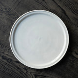 ●25-YM-27 White Porcelain Plate