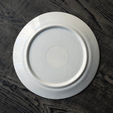 ●25-YM-26 White Porcelain Plate