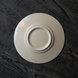 ●25-YM-87 Light beige Celadon Plate