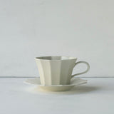 ●25-YM-23 Ivory Cup & Saucer
