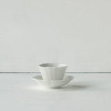 ●25-YM-40 White Porcelain Small Tea Bowl