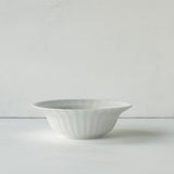 ●25-YM-91 White Porcelain Soup Bowl