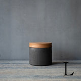 ●25-AF-60 蓋物(木製蓋)黒