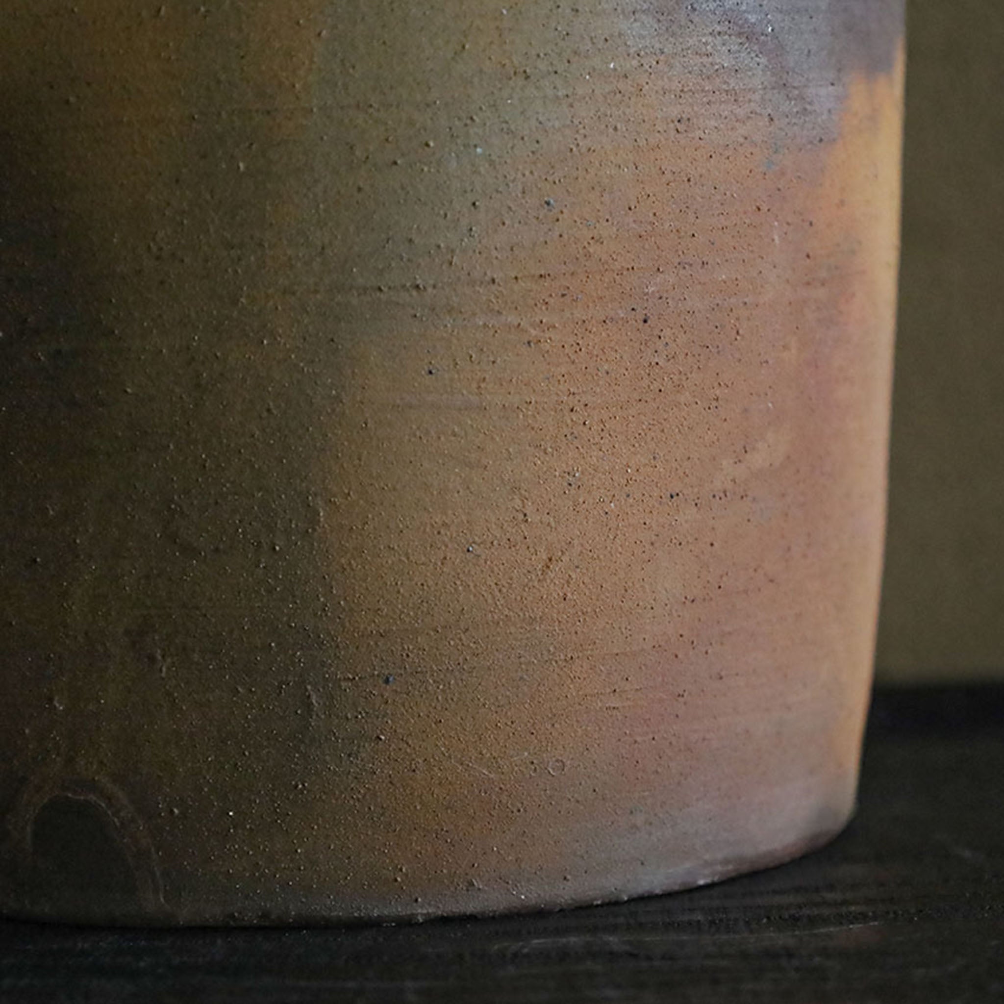 Etsuji Noguchi: Yakishime Mizusashi (Water Jar)